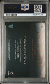 2023 Cryptozoic Outlander Season 5 Autograph Caitriona Balfe FRASER PSA 8/9 Auto